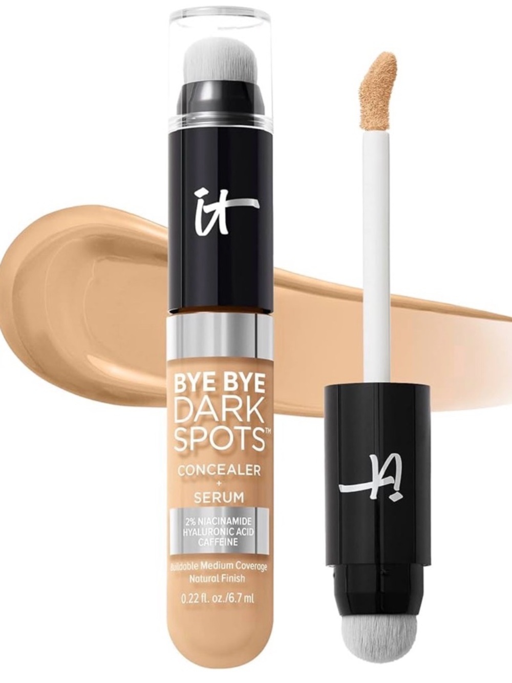 IT Cosmetics Bye Bye Dark Spots Concealer + Serum Tan Cool 40 Sealed
